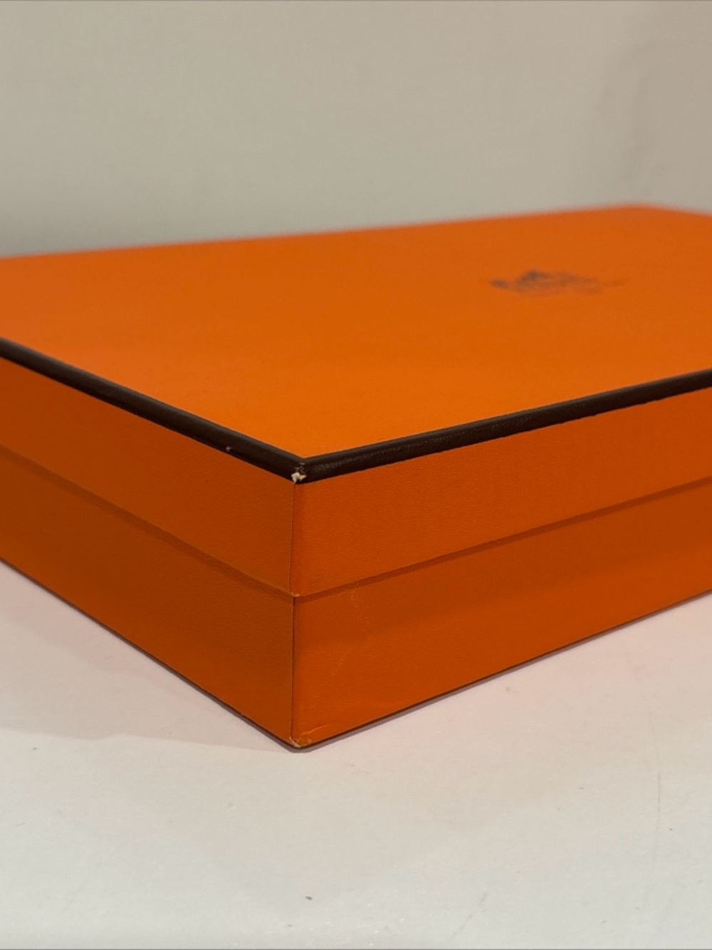 Authentic Hermes Empty Box 13.75” X 8.25” X 2” And Shopping Bag - Picture 8 of 13